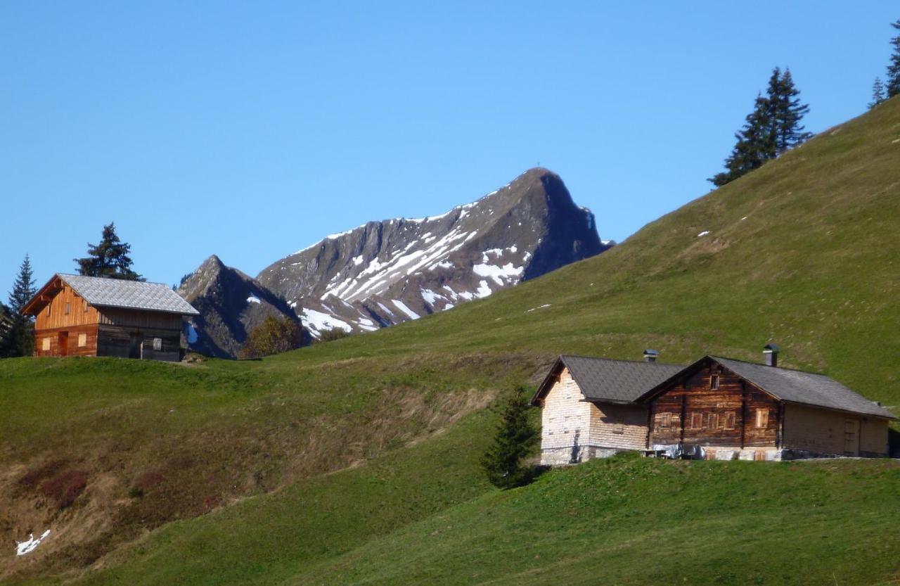 Ferienwohnung Urlaub bei Moses Schoppernau Exterior foto